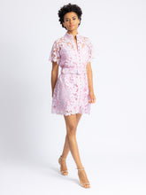 Load image into Gallery viewer, Bianca Short Sleeve Lace Mini Dress