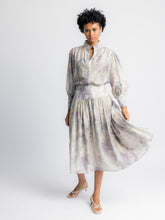 Load image into Gallery viewer, Cameron Floral Pleated Midi Skirt