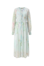 Load image into Gallery viewer, Eleanor Soft Pastel Floral Print Dress