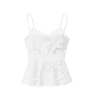 Load image into Gallery viewer, Flora Peplum Top