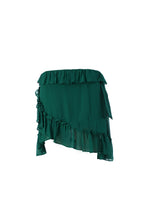 Load image into Gallery viewer, Hannah Ruffled Asymmetric Mini Skirt