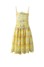Load image into Gallery viewer, Sharon Embroidered Lace Mini Dress