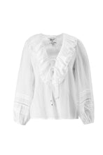 Load image into Gallery viewer, Aria Lace Ruffle Blouse