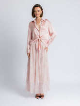 Load image into Gallery viewer, Zoya Embroidered Lace Maxi Skirt