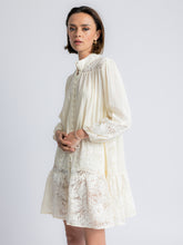 Load image into Gallery viewer, Jackie Lace Button-Front Mini Dress