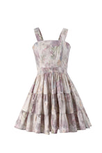 Load image into Gallery viewer, Floral print dress on a white background