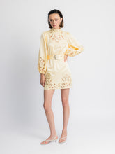 Load image into Gallery viewer, Marlyn Embroidered Belted Mini Dress