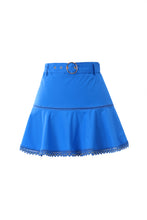 Load image into Gallery viewer, Maya Belt Lace Trim Skirt