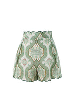Load image into Gallery viewer, Megan Ornamental Geometric Print Short