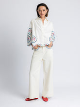 Load image into Gallery viewer, Adria Floral Embroidered Pants