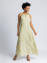 Load image into Gallery viewer, Misty Lace Panel Halter Maxi Dress