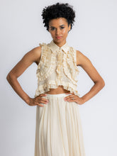 Load image into Gallery viewer, Monica Ruffle Lace Blouse
