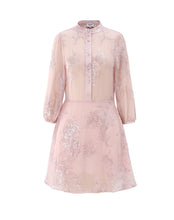 Load image into Gallery viewer, Nellie Embroidered Mini Dress