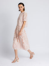Load image into Gallery viewer, Nora Lace Embroidered Cropped Top