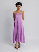 Load image into Gallery viewer, Rossi Lace Trim Slip Maxi Dress