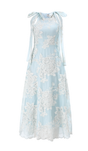 Load image into Gallery viewer, Sofia Floral Lace Overlay Maxi Dress