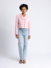 Load image into Gallery viewer, Rosalia Embroidered Floral Jeans