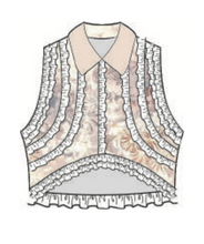 Load image into Gallery viewer, Esti Elegant Cropped Top
