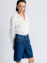 Load image into Gallery viewer, Amber Embroidered Floral Appliqué Blouse
