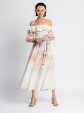 Load image into Gallery viewer, Cassandra Palm Tree Print Long Dress
