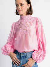 Load image into Gallery viewer, Claire Embroidered Blouse
