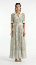 Load image into Gallery viewer, Monroe Tailored Collar Lace Dress

