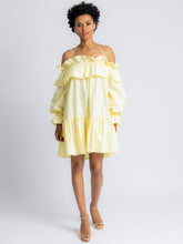 Load image into Gallery viewer, Dakota Off-Shoulder Ruffle Mini Dress
