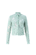 Load image into Gallery viewer, Kristen Sheer Lace Embroidered Blouse
