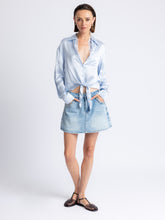 Load image into Gallery viewer, Irene Sleek Satin Blouse
