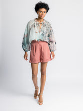 Load image into Gallery viewer, Larissa Floral Butterfly Print Blouse
