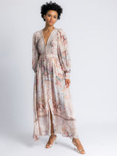 Load image into Gallery viewer, Laura Floral V-Neck Maxi Dress
