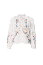 Load image into Gallery viewer, Lexi Floral Embroidered Blouse
