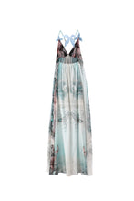 Load image into Gallery viewer, Liberty Printed Sheer Panel Maxi Dress

