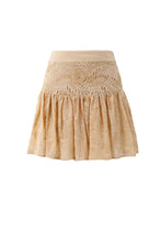 Load image into Gallery viewer, Lottie Silhouette Lace Mini Skirt
