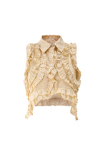 Load image into Gallery viewer, Monica Ruffle Lace Blouse
