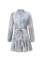 Load image into Gallery viewer, Natalie Floral Ornamental Print Mini Dress
