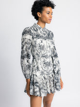 Load image into Gallery viewer, Natalie Floral Ornamental Print Mini Dress
