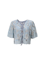Load image into Gallery viewer, Ola Tie-Front Blouse
