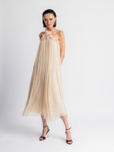 Load image into Gallery viewer, Poppy Halter Neck Ruffle Maxi Dress

