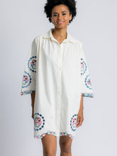 Load image into Gallery viewer, Rachel Colorful Floral Embroidered Dress
