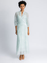 Load image into Gallery viewer, Salome Sheer Long Sleeve Maxi Dress
