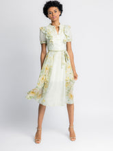 Load image into Gallery viewer, Savannah Floral Print Ruffle Midi Dress
