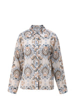 Load image into Gallery viewer, Scarlet Geometric Embroidered Blouse

