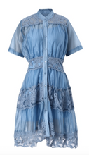 Load image into Gallery viewer, Kinsley Button-Down Lace Dress
