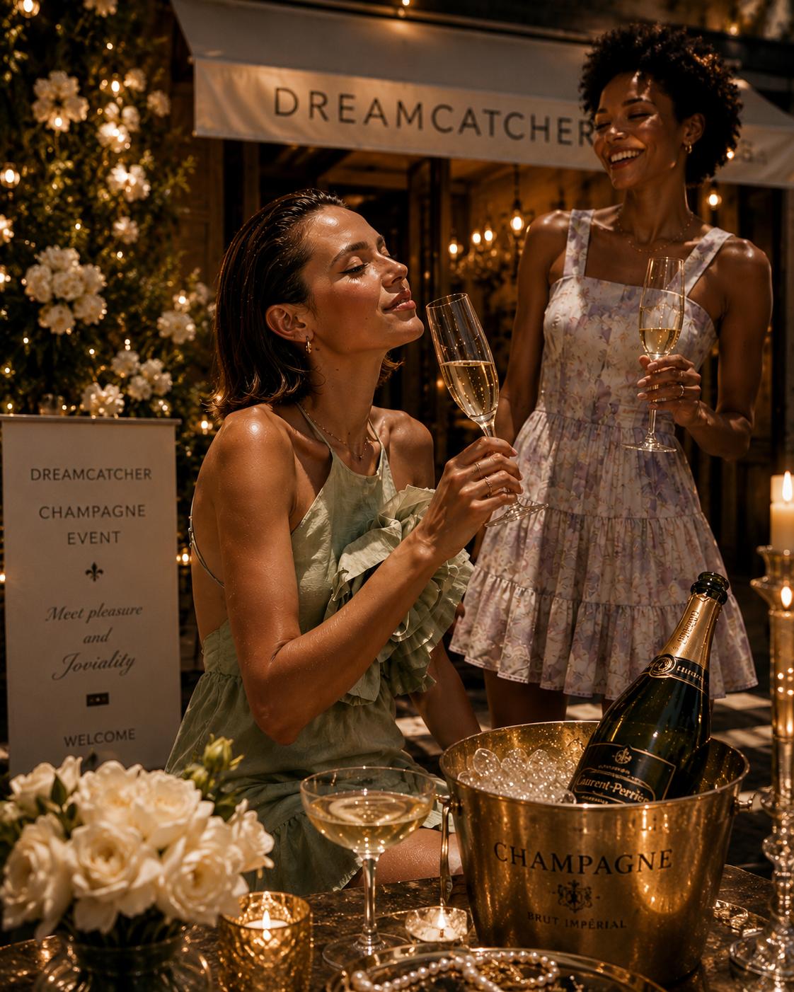 An evening of champagne with DreamCatcher