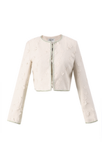 Load image into Gallery viewer, Anna Lace Cropped w/ Zip Jacket
